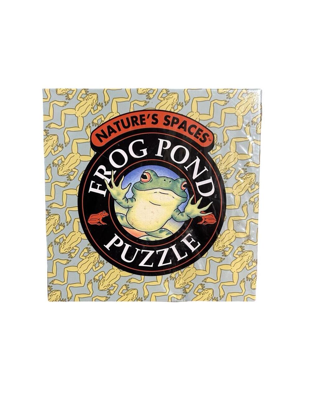 Nature’s Spaces Frog Pond Puzzle Binary Arts 1993 Brain Teaser‎ Sealed